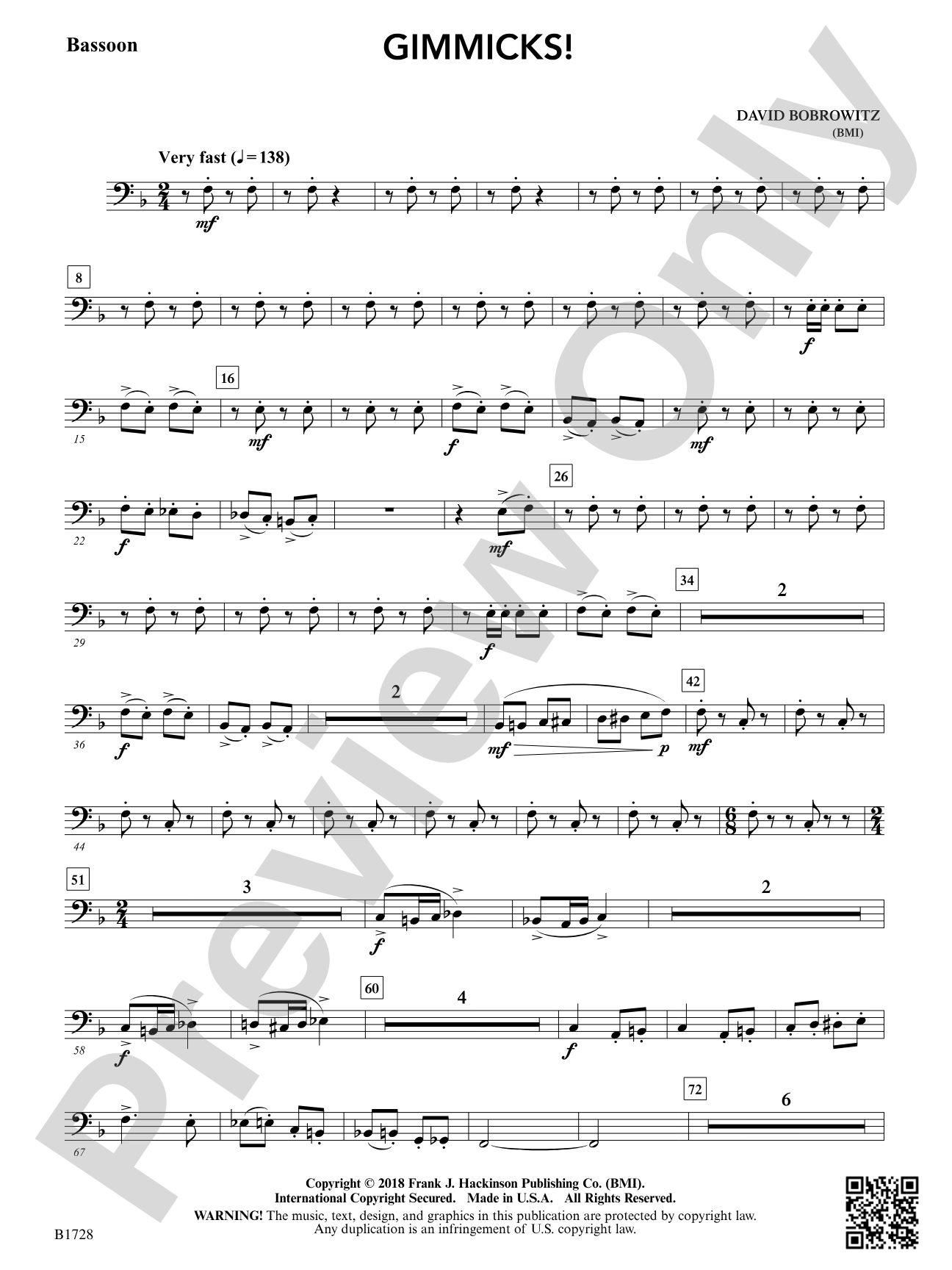 Gimmicks: Bassoon