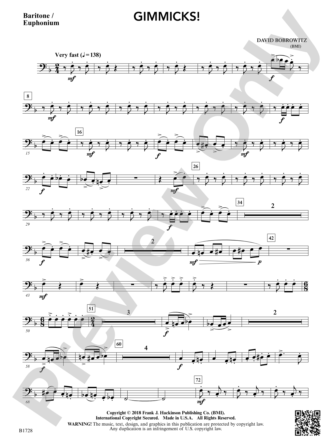 Gimmicks: Baritone / Euphonium