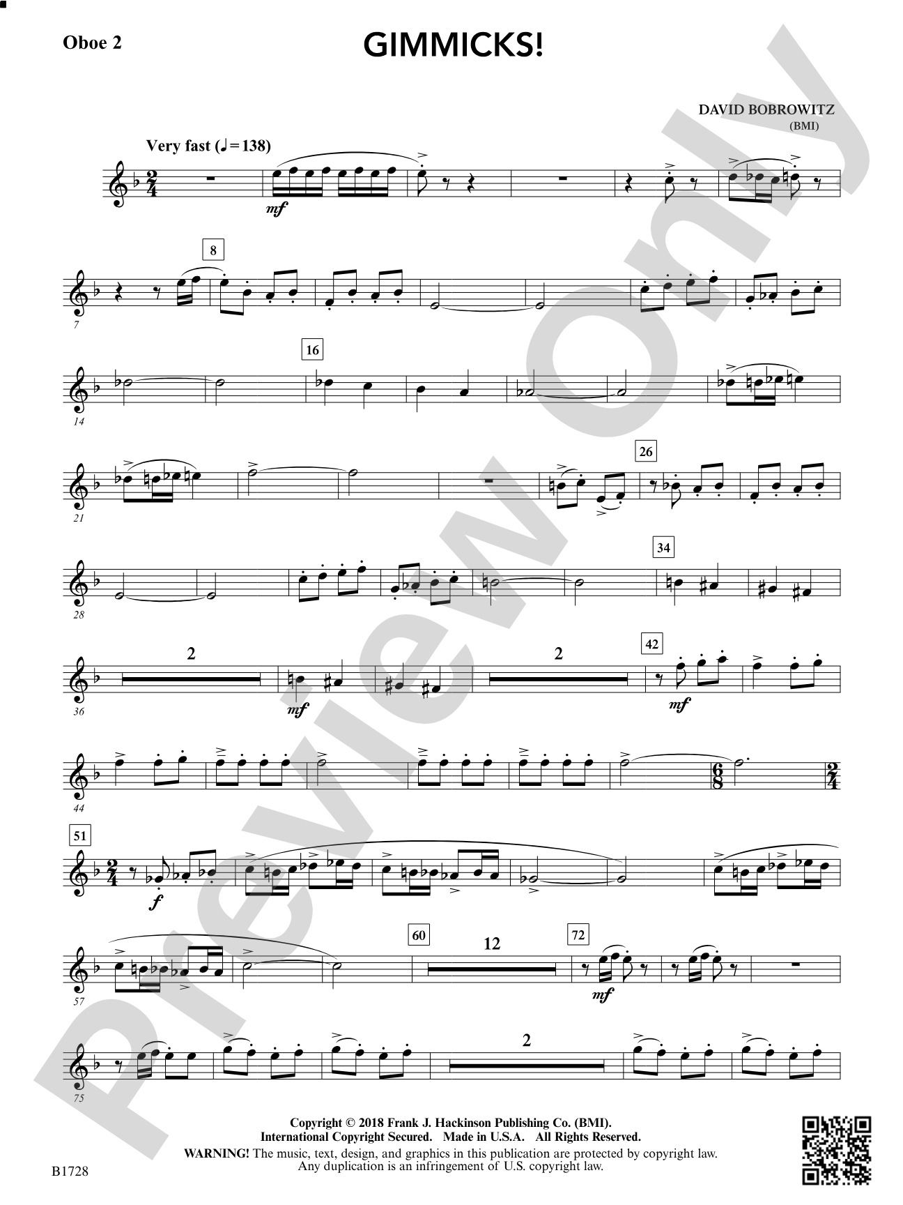 Gimmicks: Oboe 2
