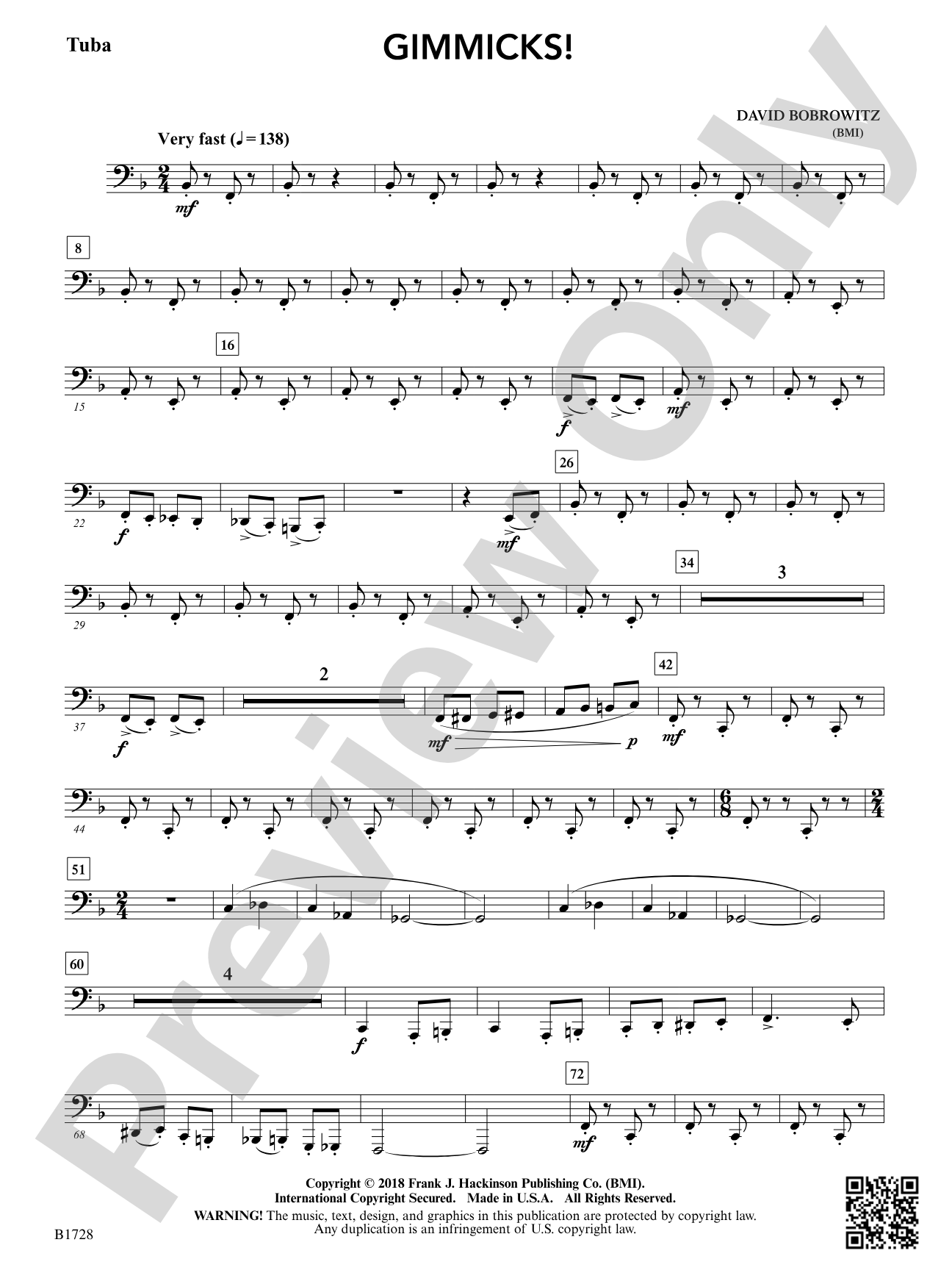 Gimmicks: Tuba