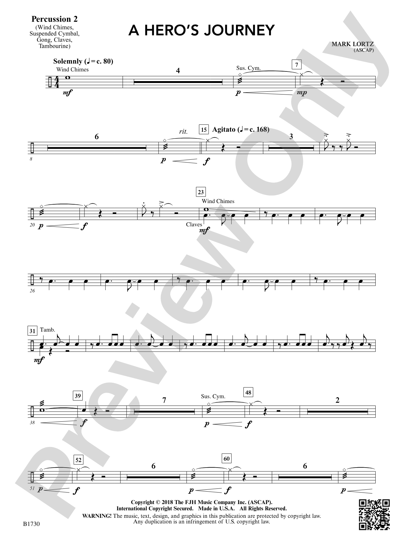 A Hero's Journey: Percussion 2