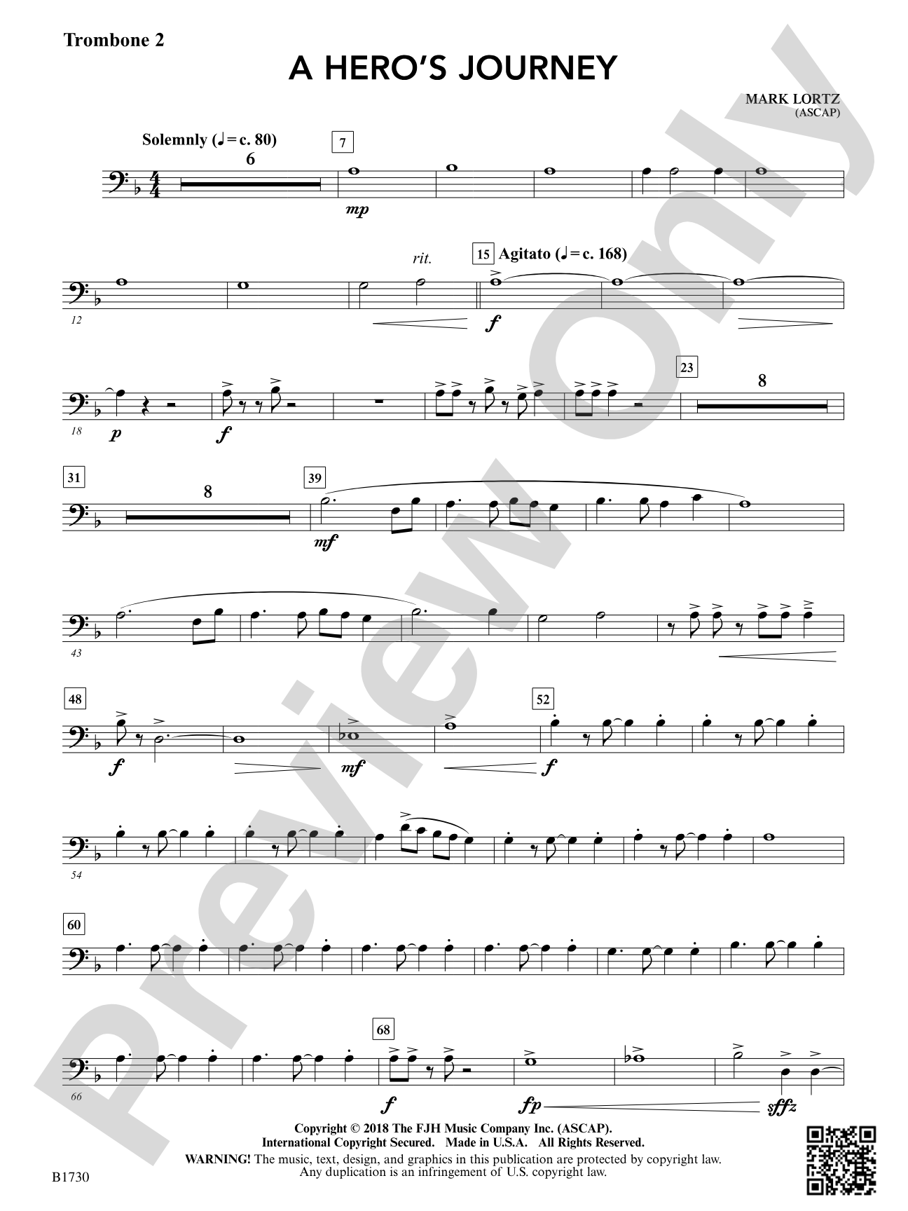 A Hero's Journey: Trombone 2