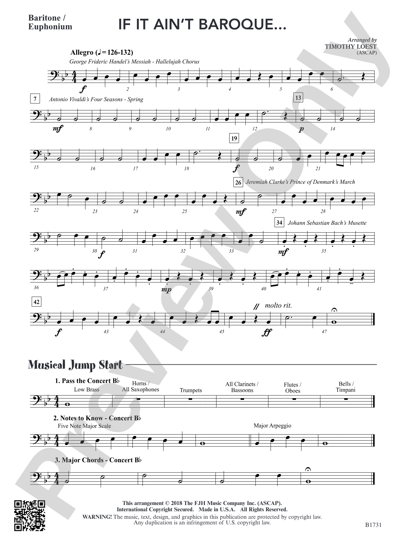 If It Ain't Baroque...: Baritone / Euphonium