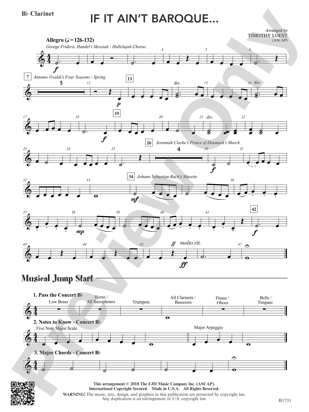 If It Ain't Baroque...: B-flat Clarinet