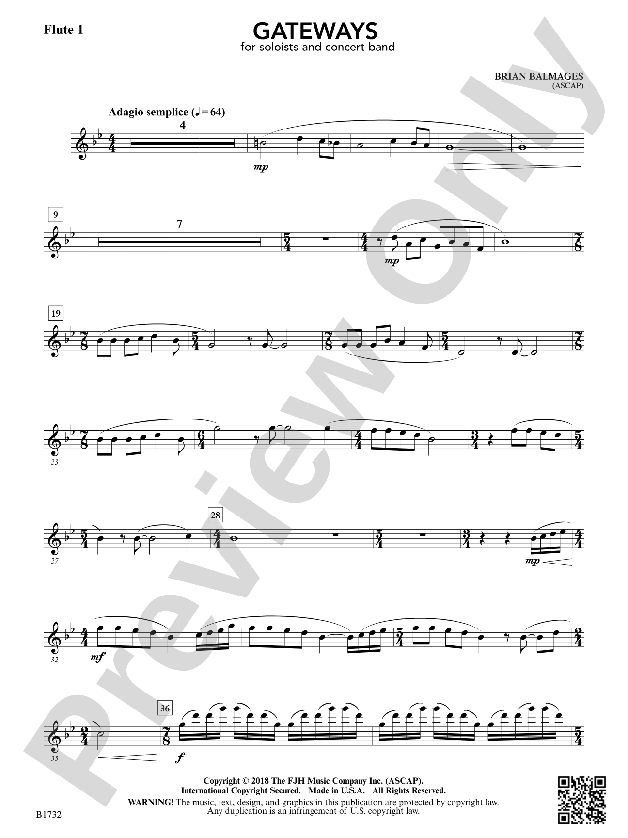 Gateways: Flute 1