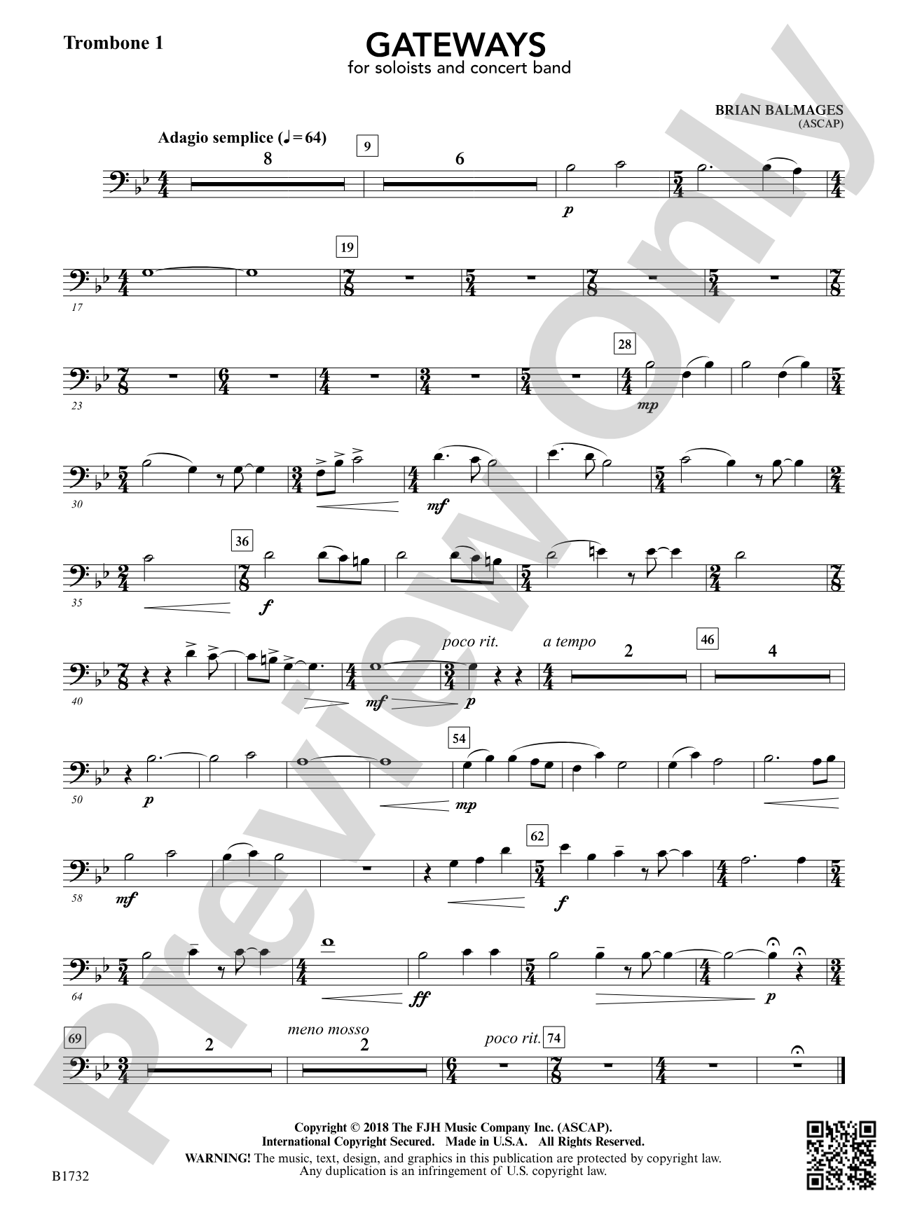 Gateways: Trombone 1