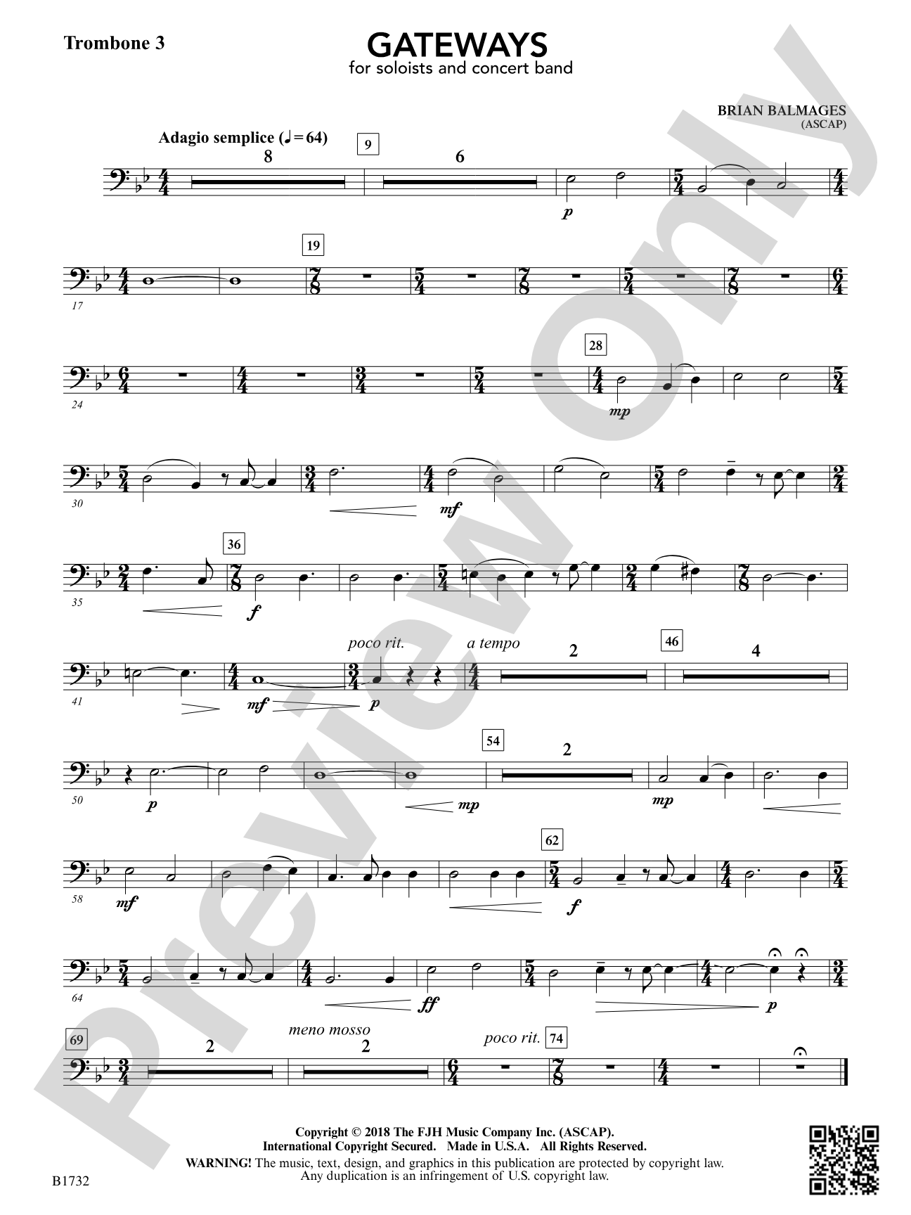 Gateways: Trombone 3