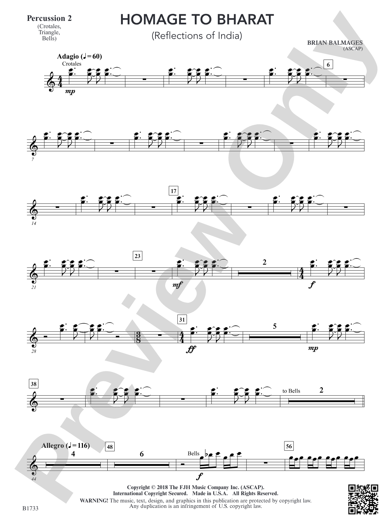 Homage to Bharat: Percussion 2