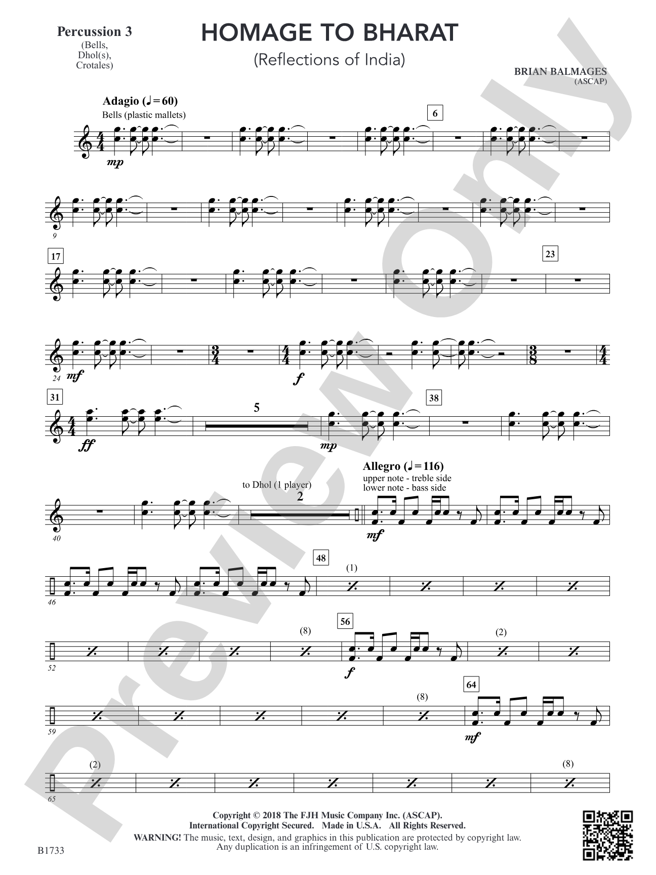 Homage to Bharat: Percussion 3