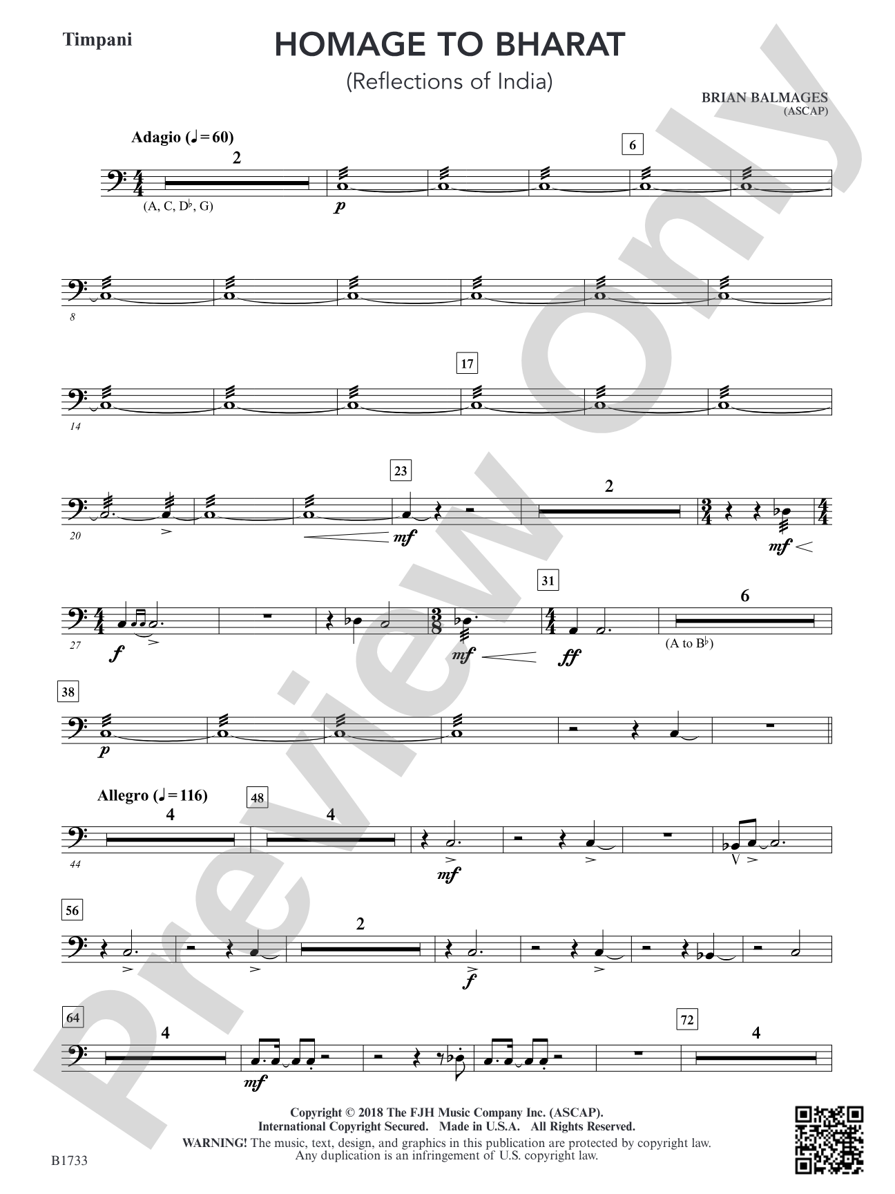 Homage to Bharat: Timpani