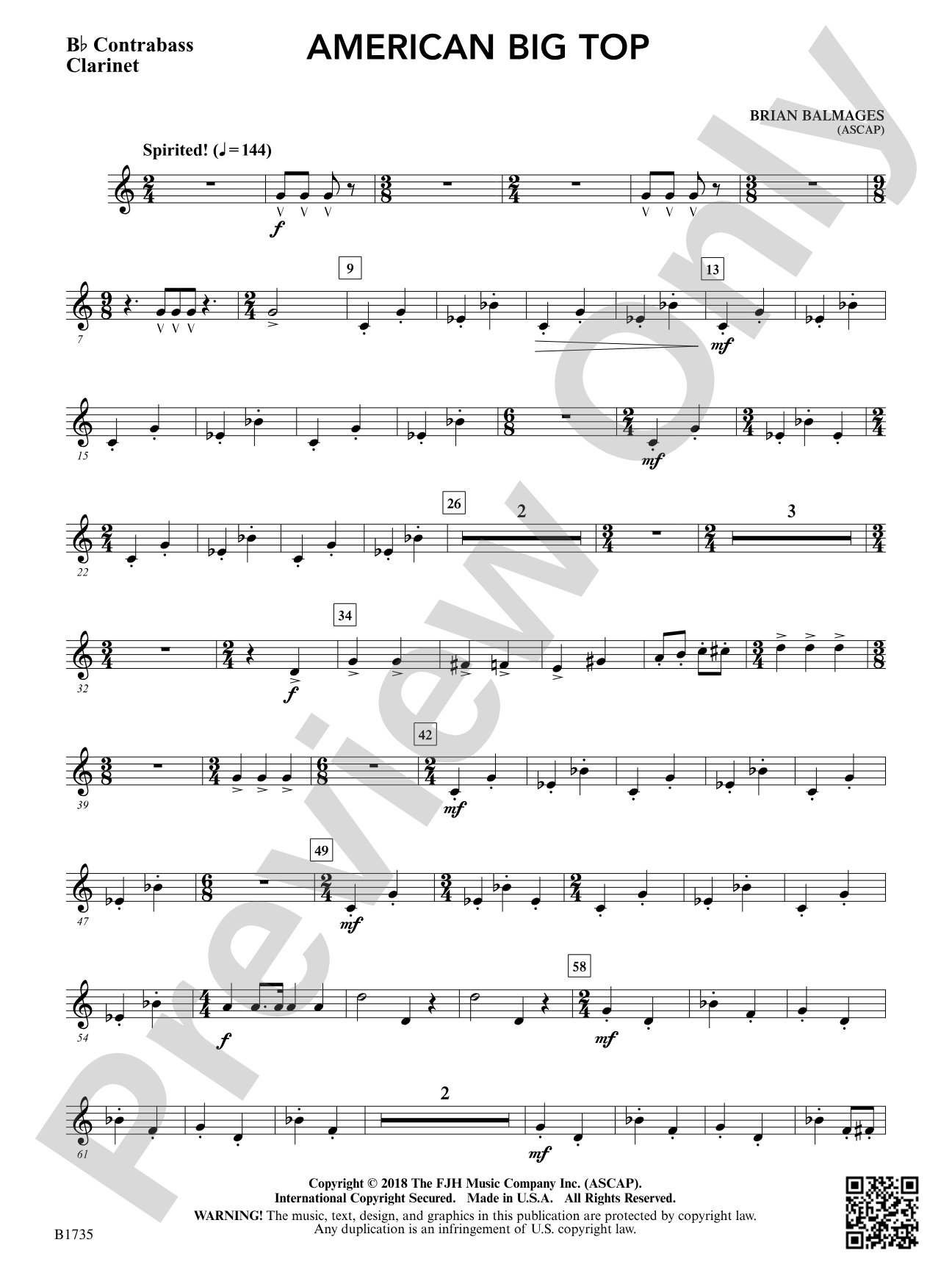American Big Top: B-flat Contrabass Clarinet