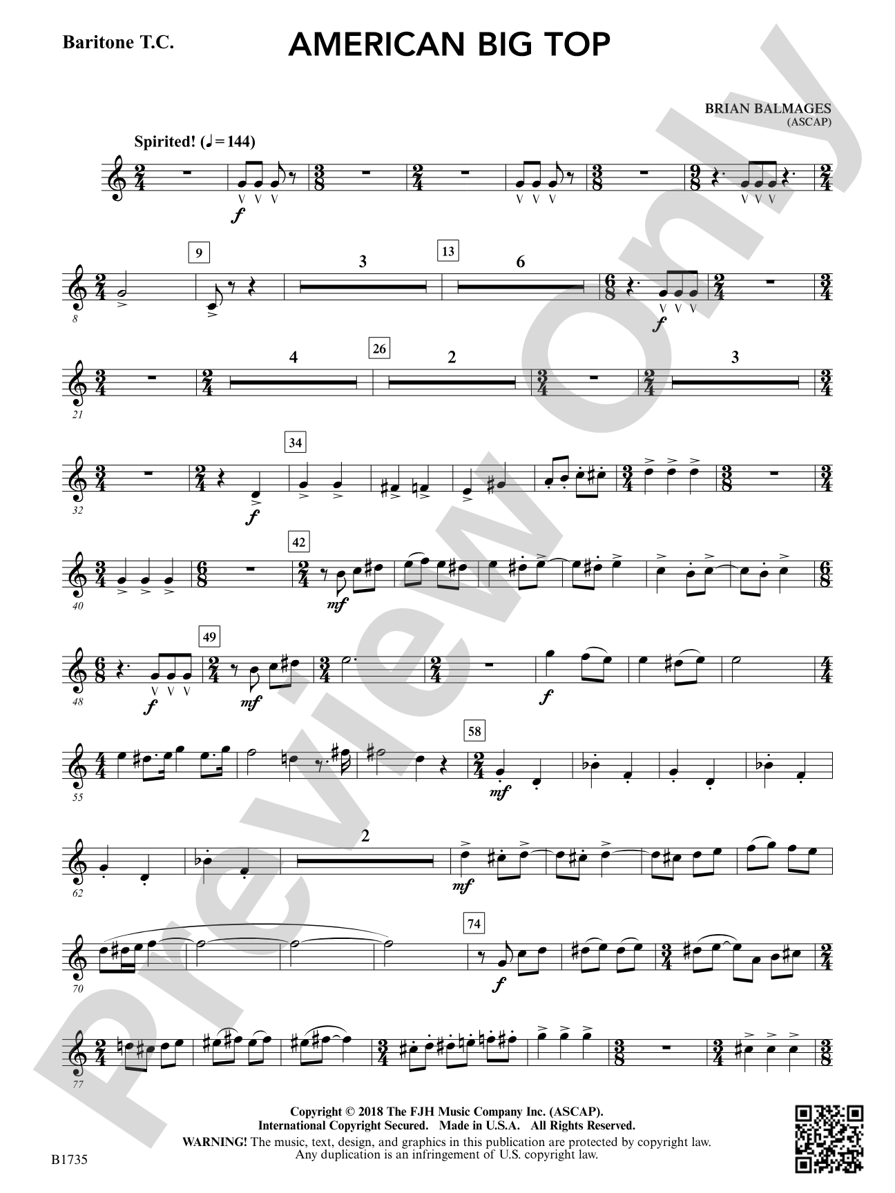 American Big Top: Baritone T.C.