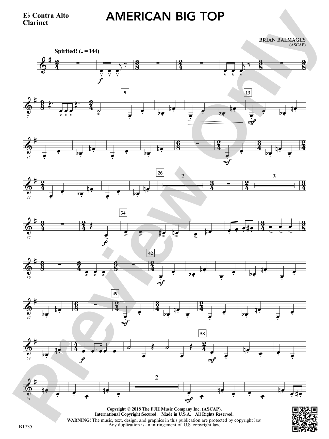 American Big Top: E-flat Contra Alto Clarinet