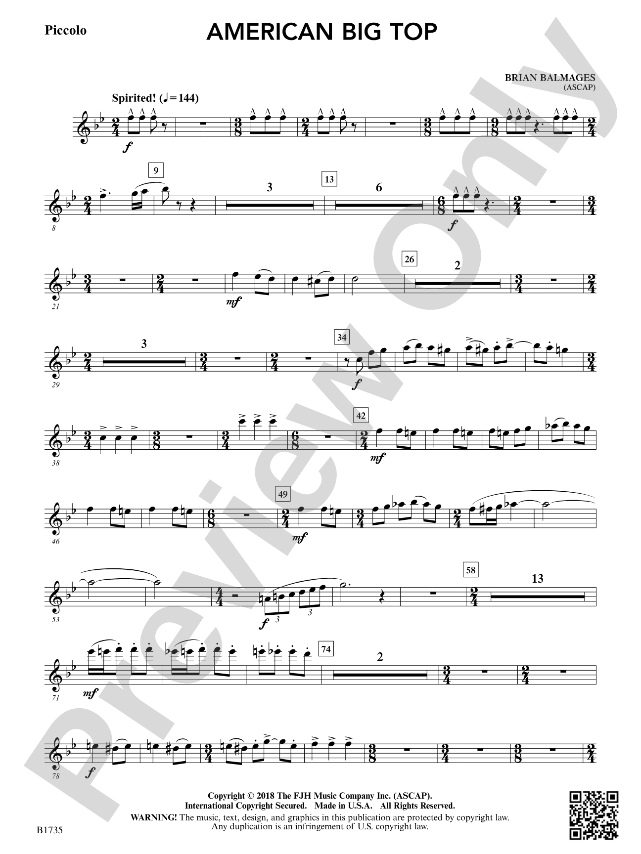 American Big Top: Piccolo