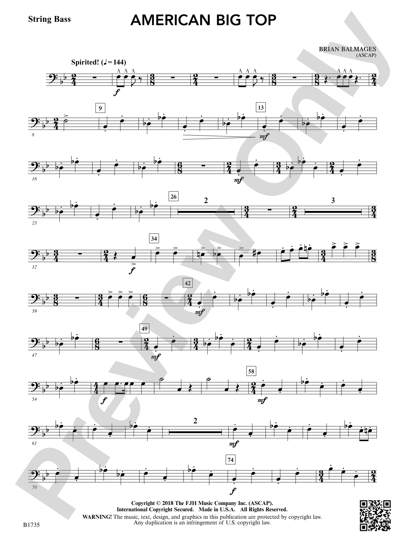 American Big Top: String Bass