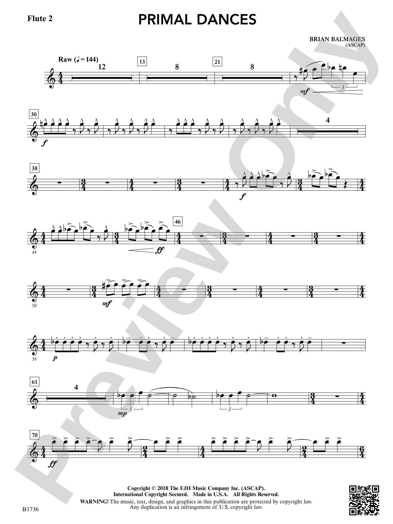 Primal Dances: Flute 2