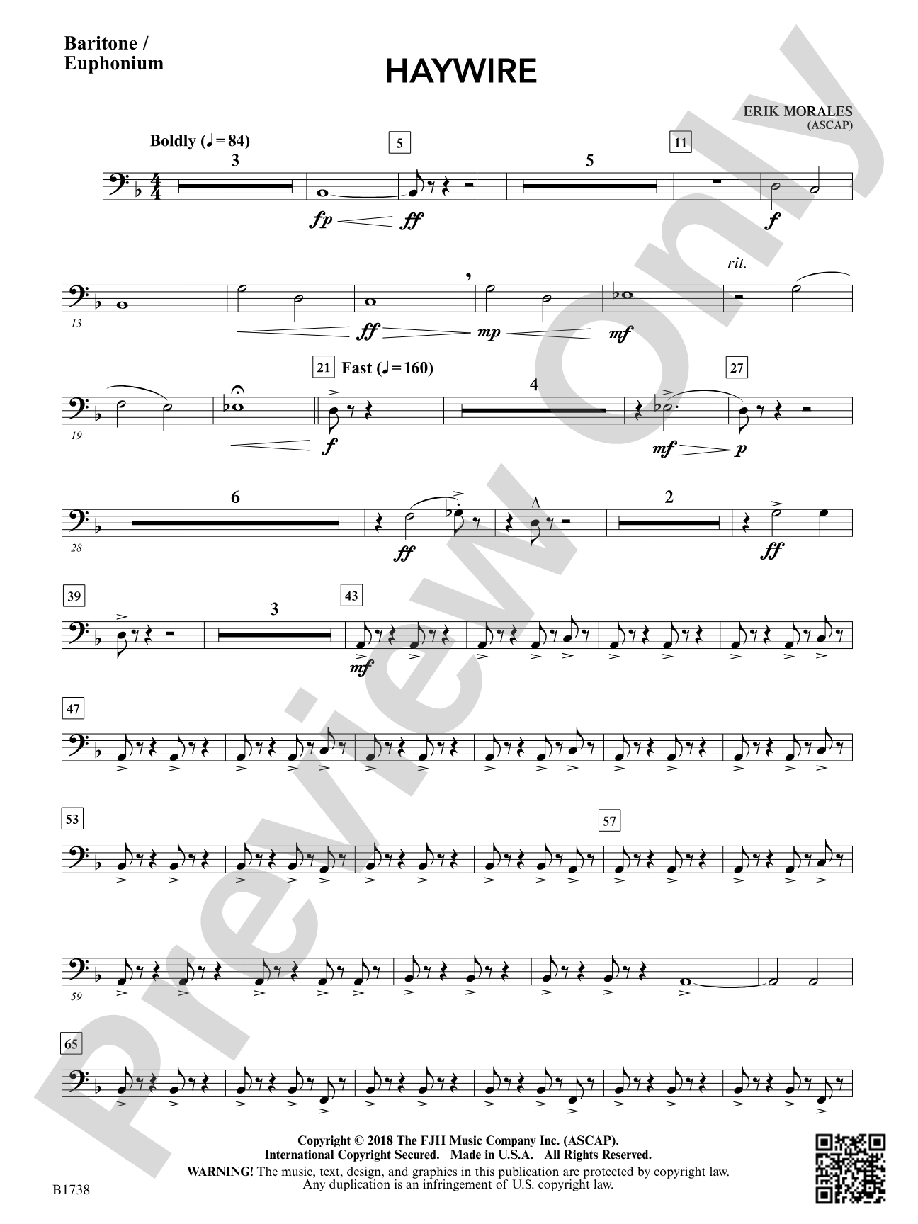 Haywire: Baritone /Euphonium