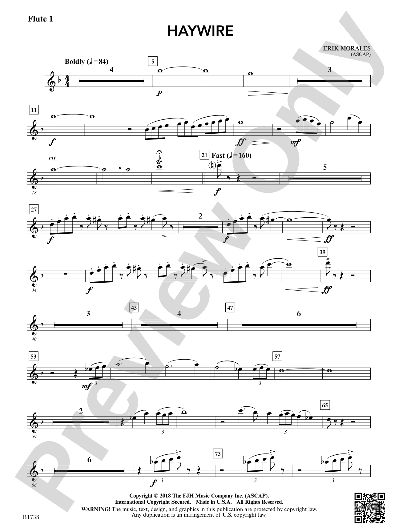 Haywire: Flute 1