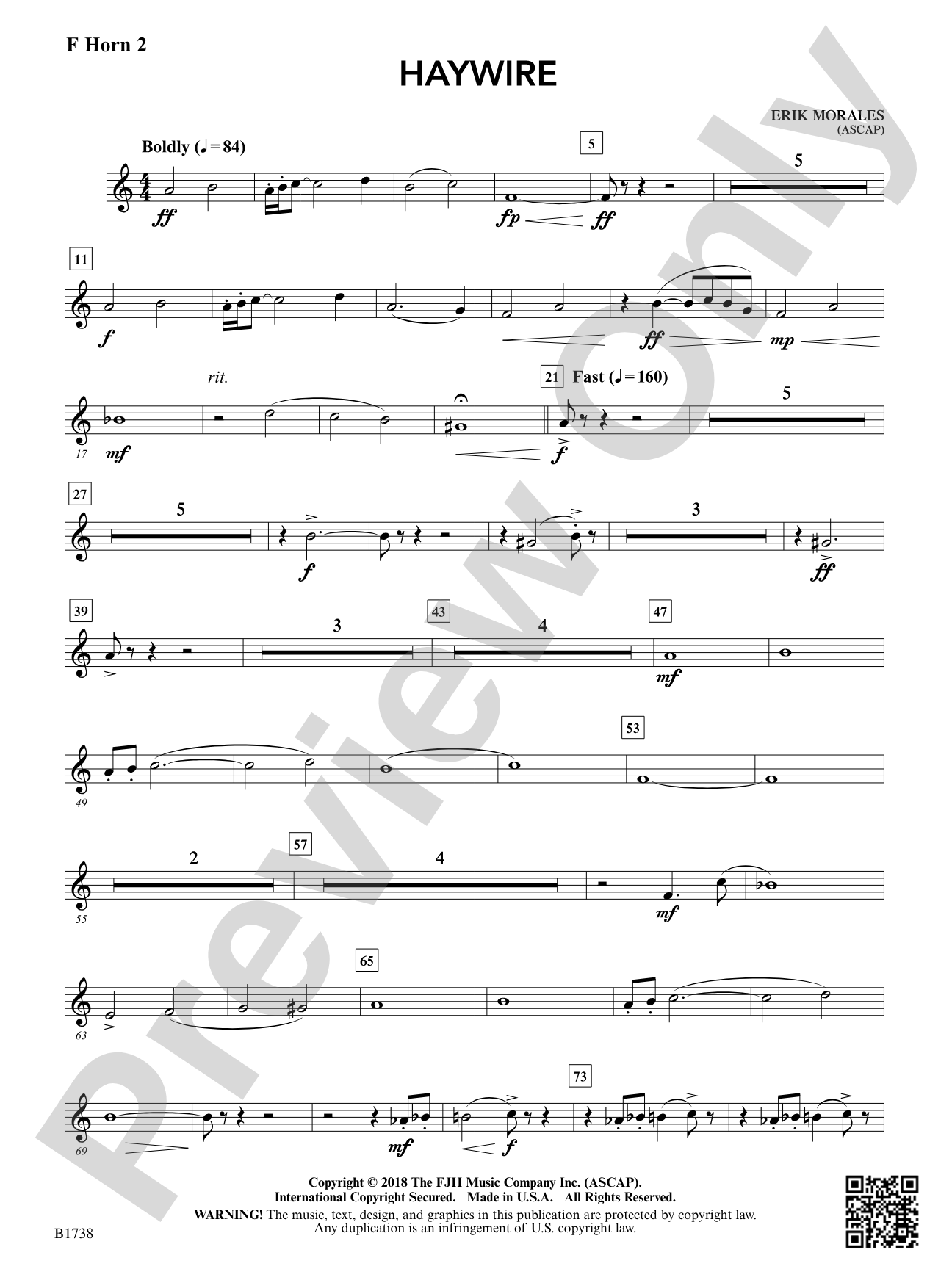 Haywire: F Horn 2