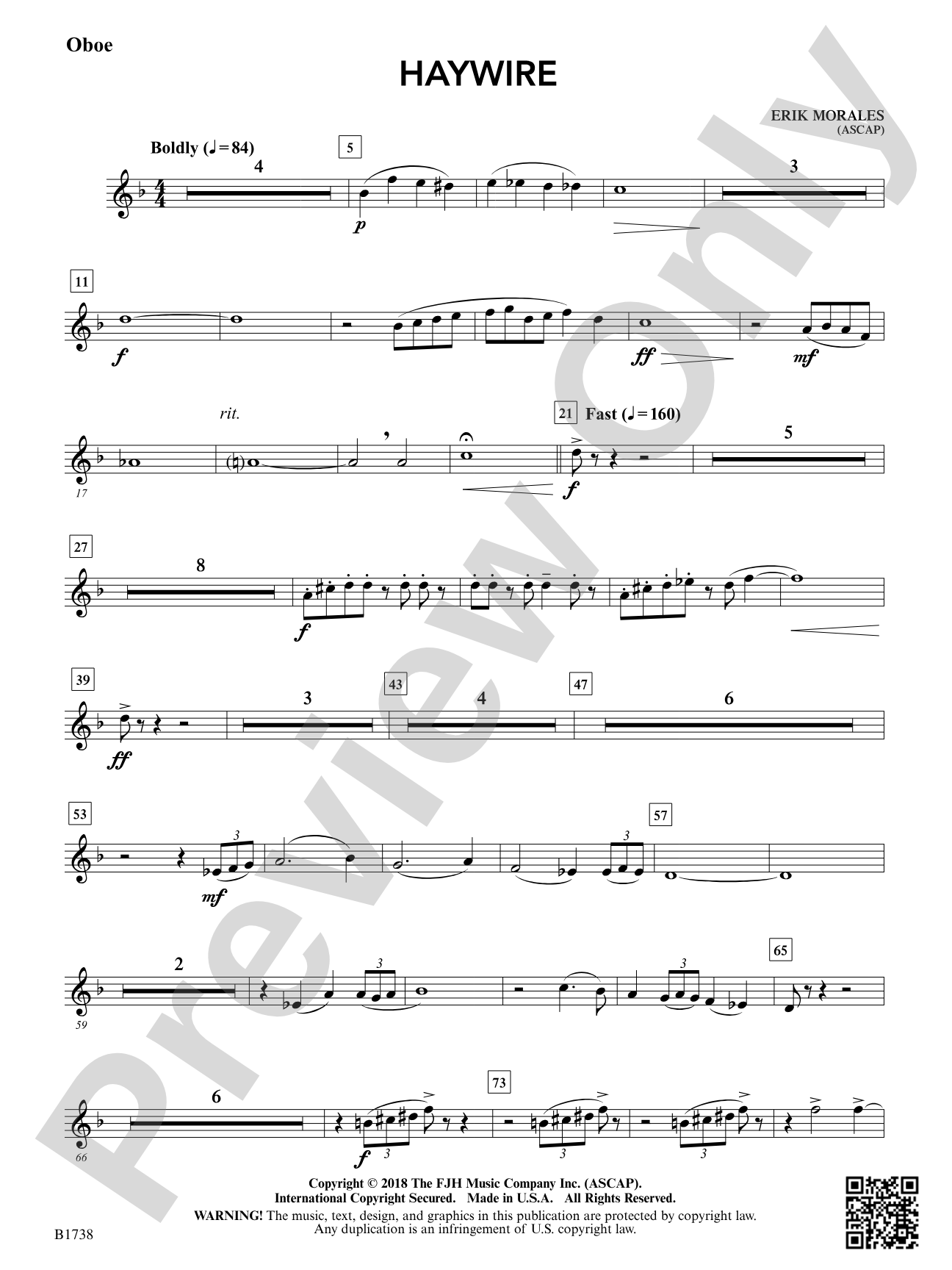Haywire: Oboe