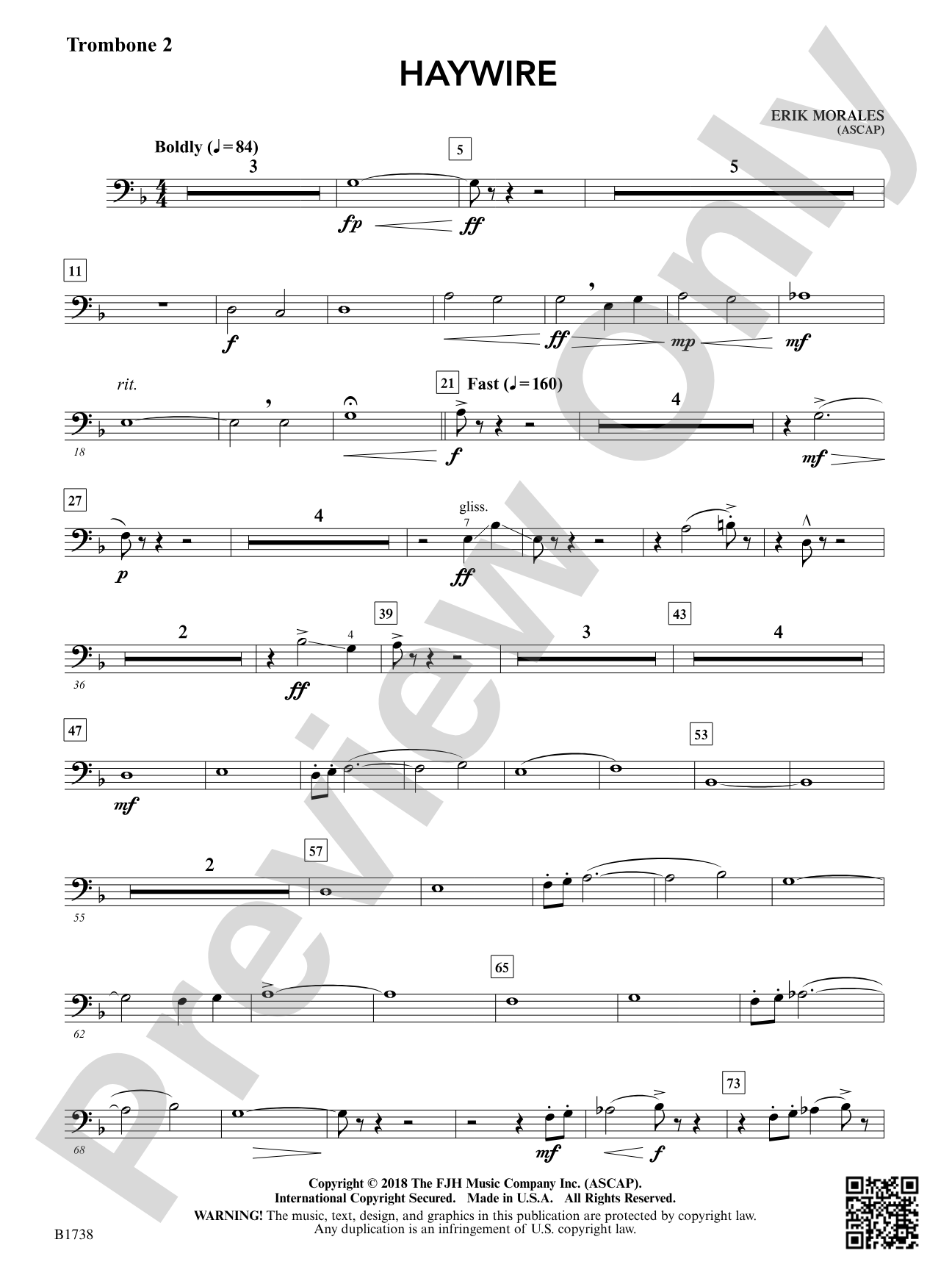Haywire: Trombone 2