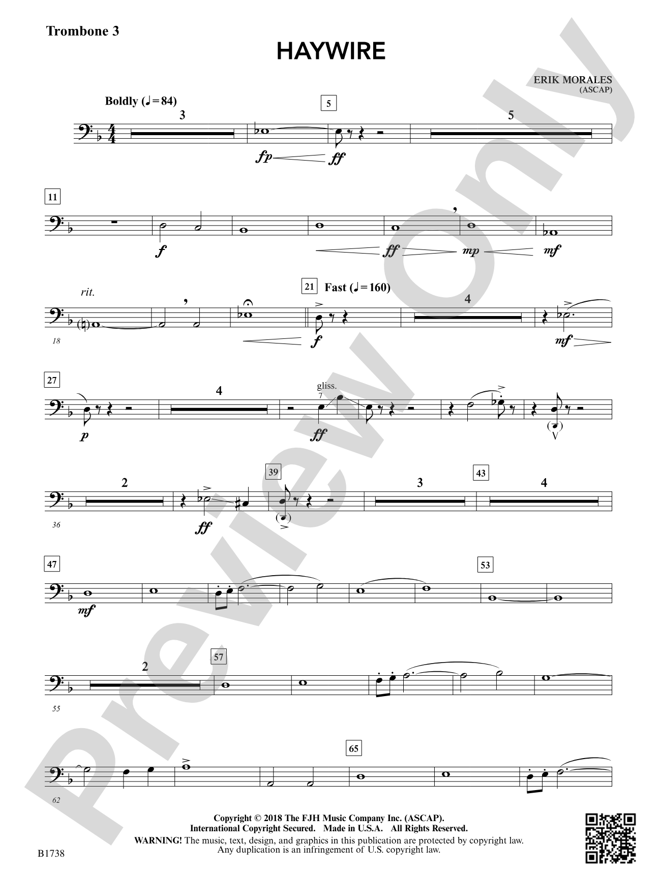 Haywire: Trombone 3