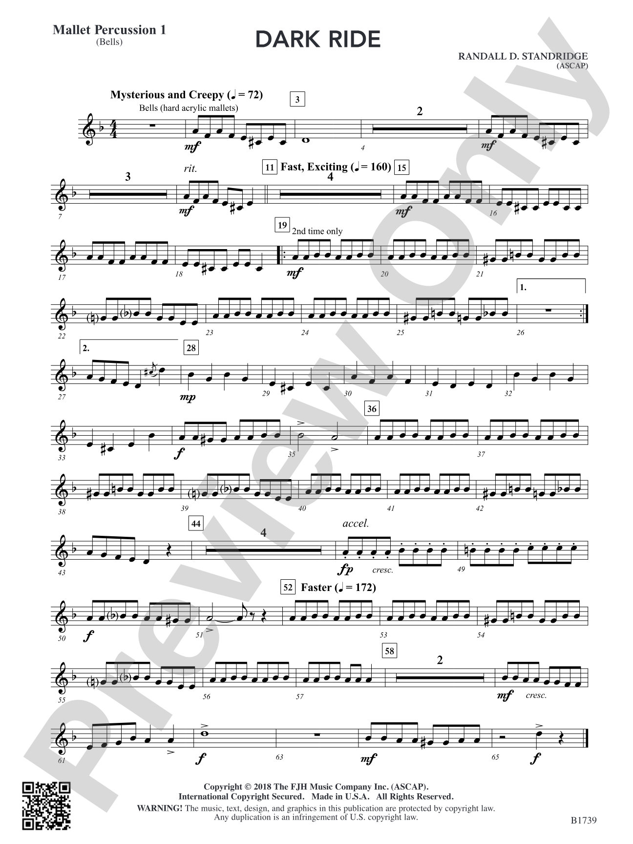 Dark Ride: Mallet Percussion 1