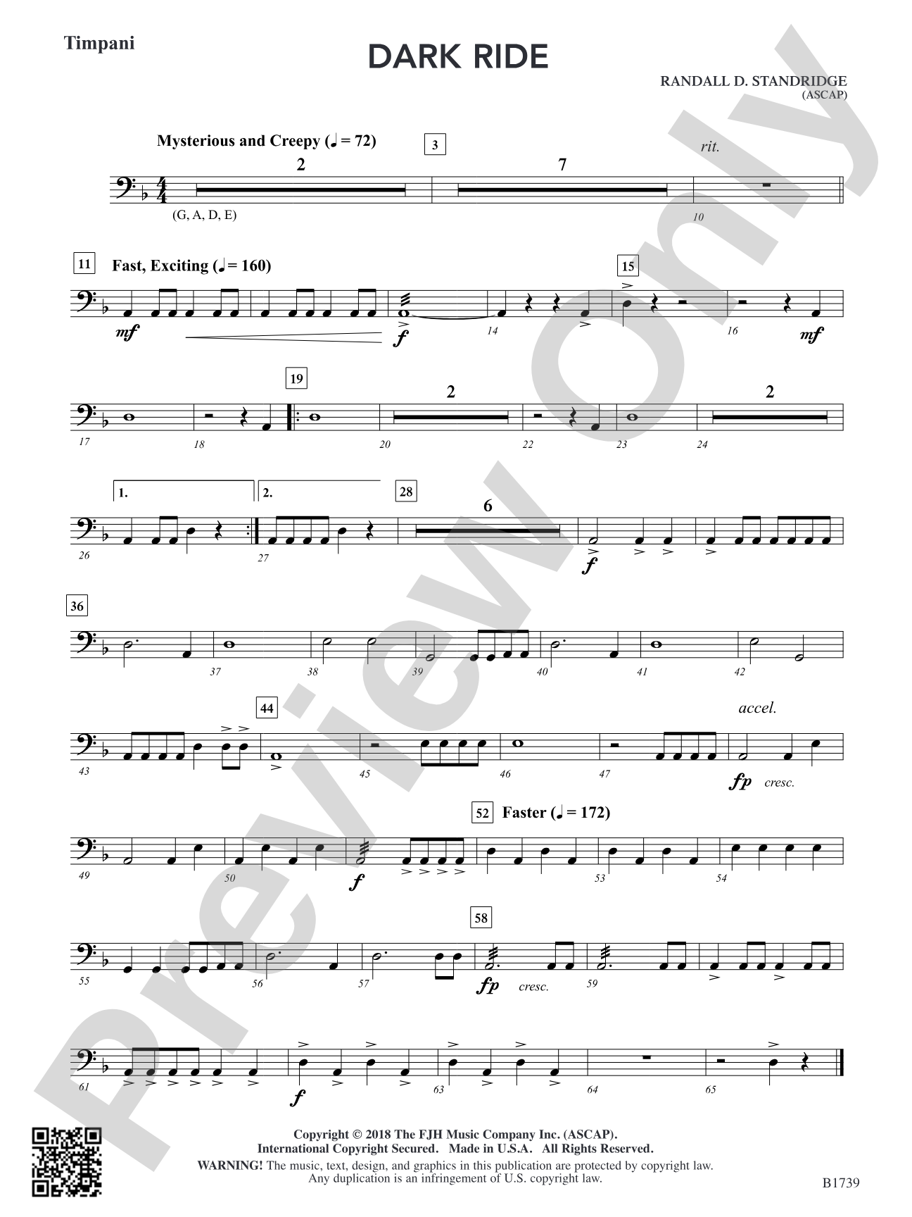 Dark Ride: Timpani