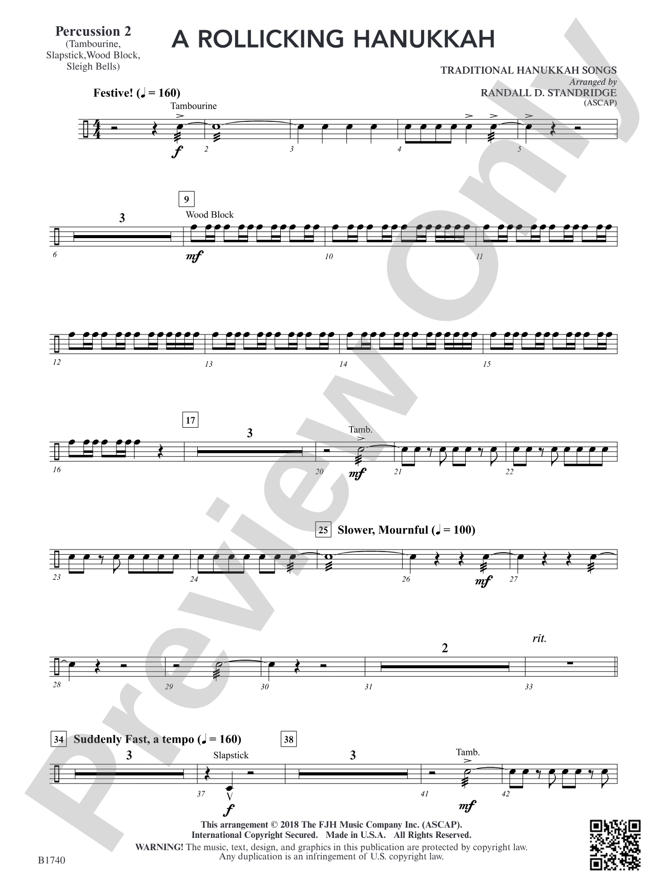 A Rollicking Hanukkah: Percussion 2