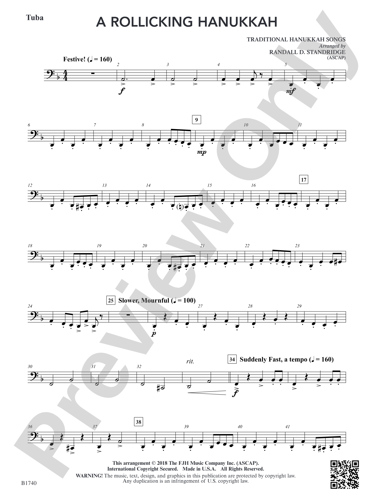 A Rollicking Hanukkah: Tuba
