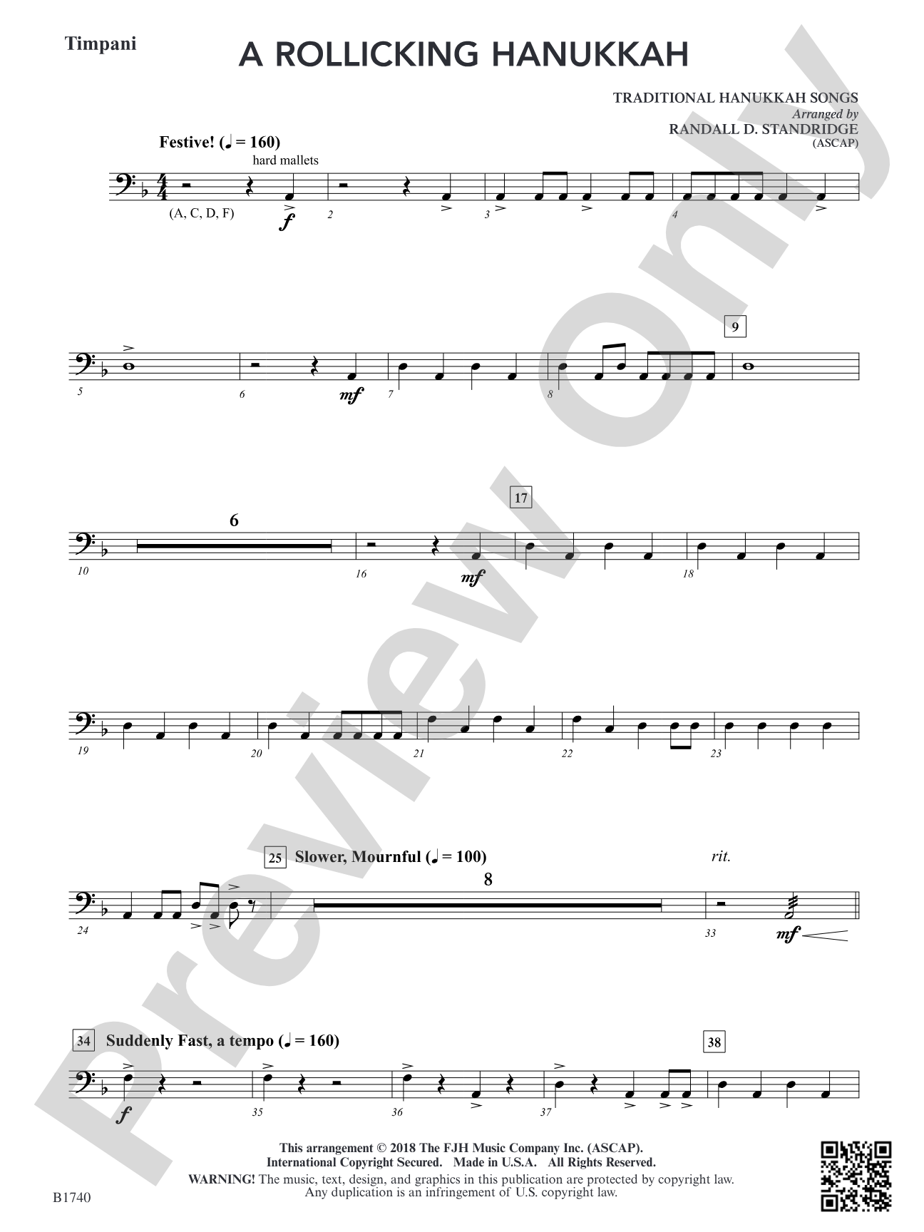 A Rollicking Hanukkah: Timpani