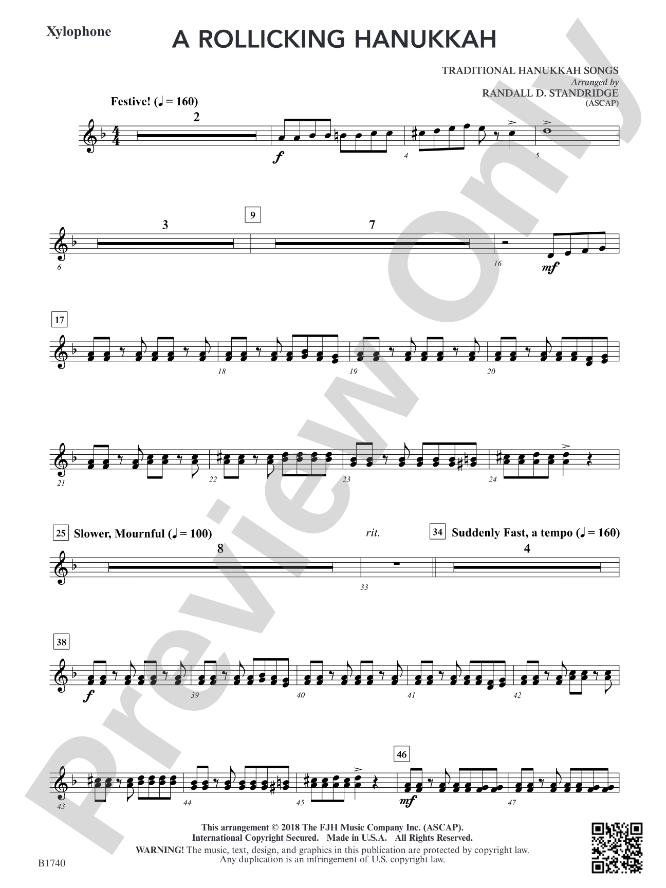 A Rollicking Hanukkah: Xylophone
