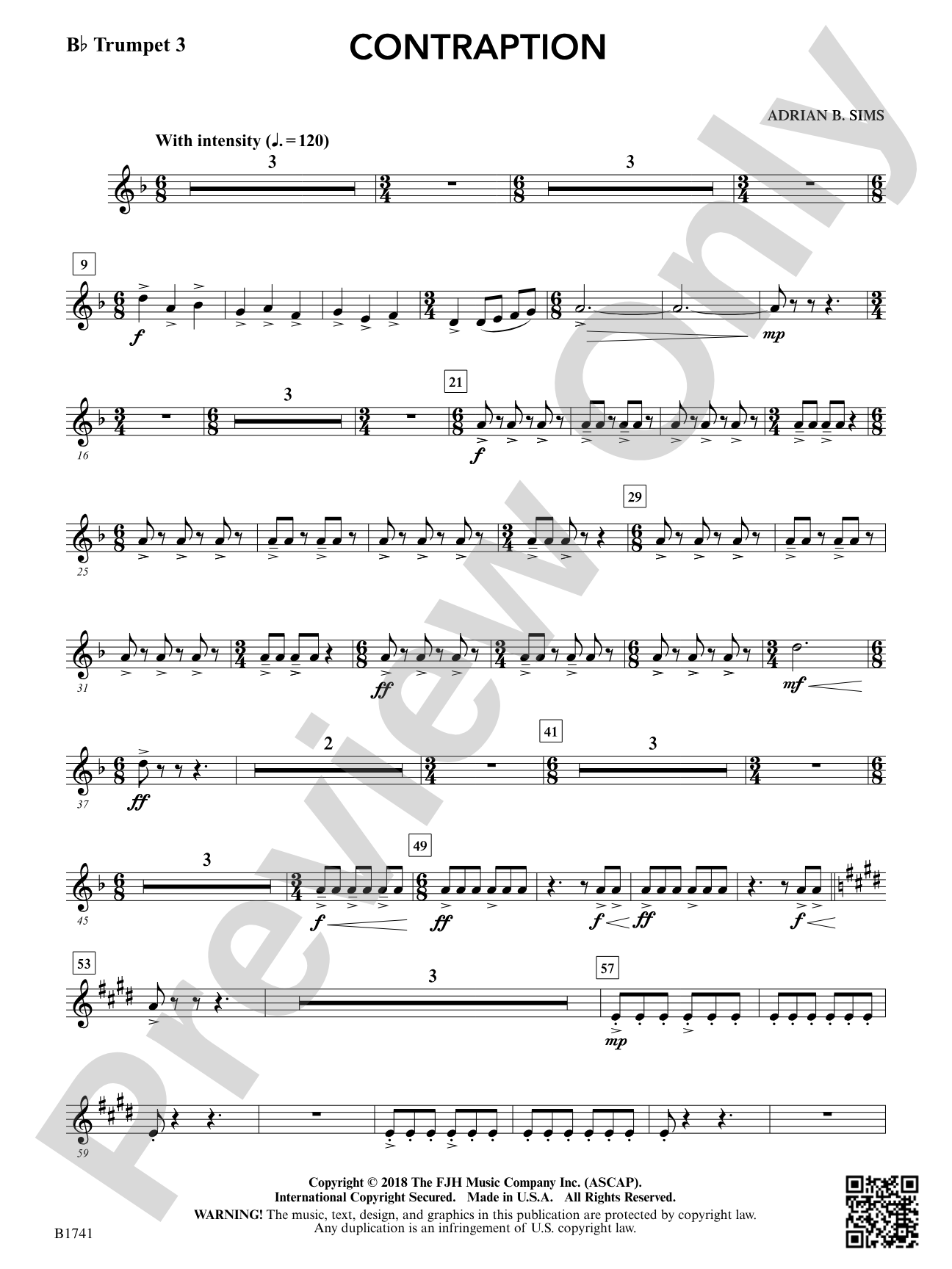 Contraption: B-flat Trumpet 3
