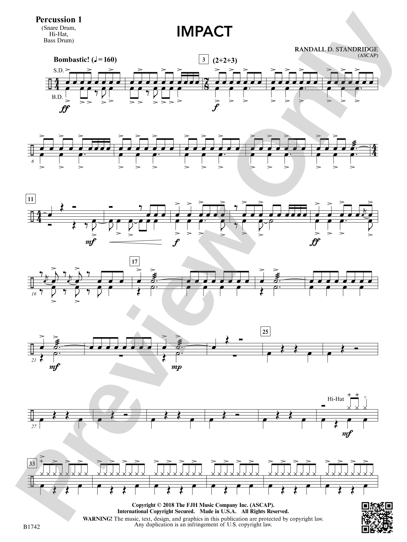 Impact: Percussion 1
