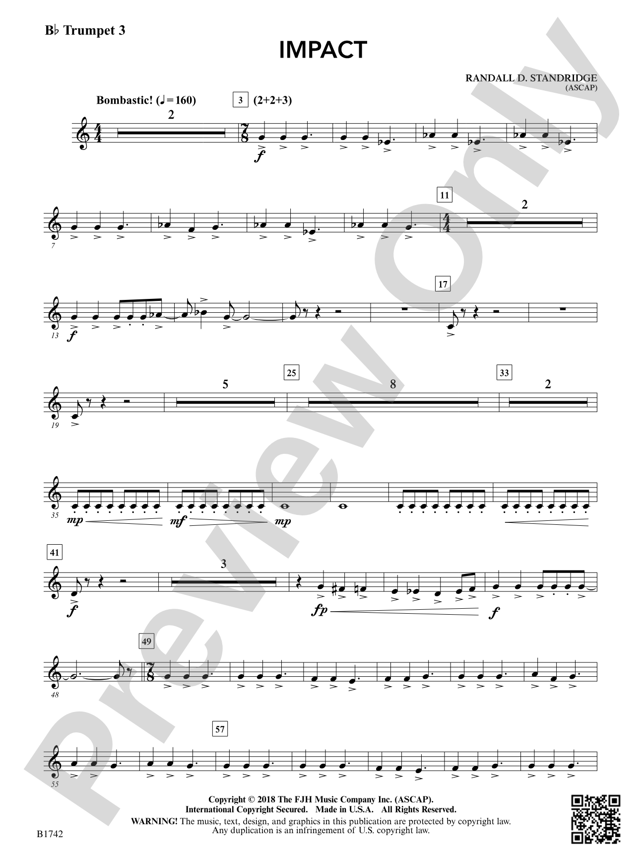 Impact: B-flat Trumpet 3