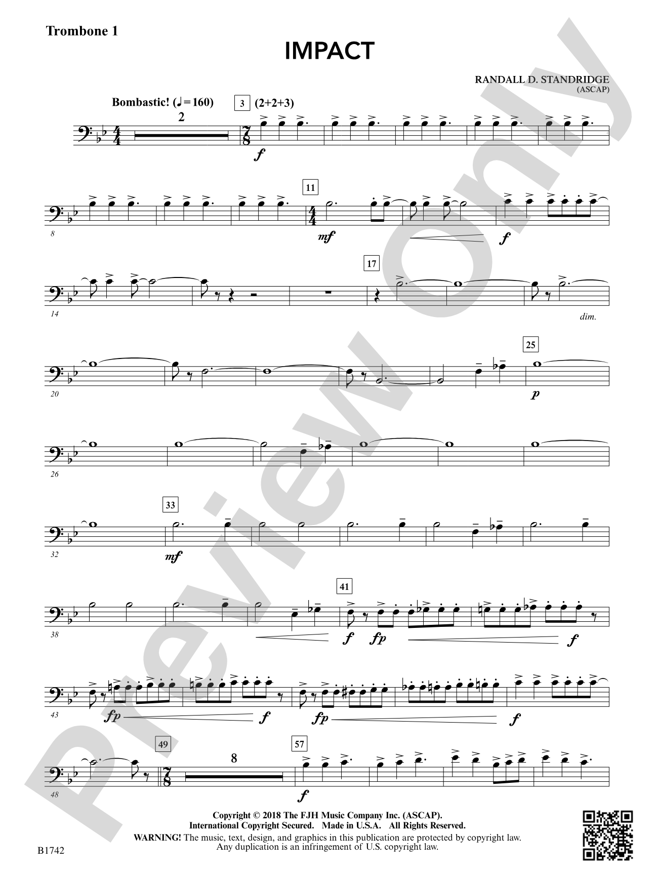 Impact: Trombone 1
