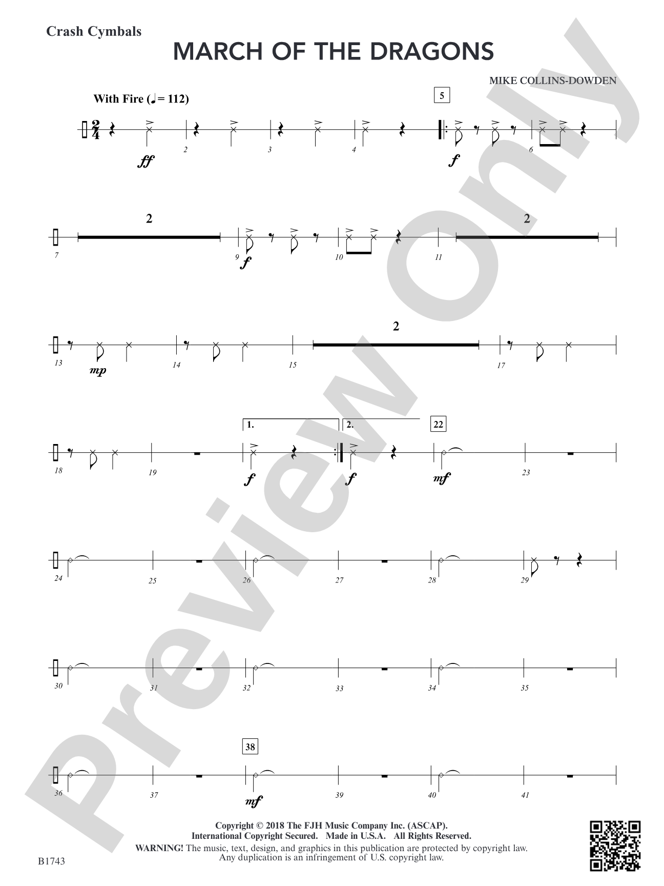 March of the Dragons: Crash Cymbals