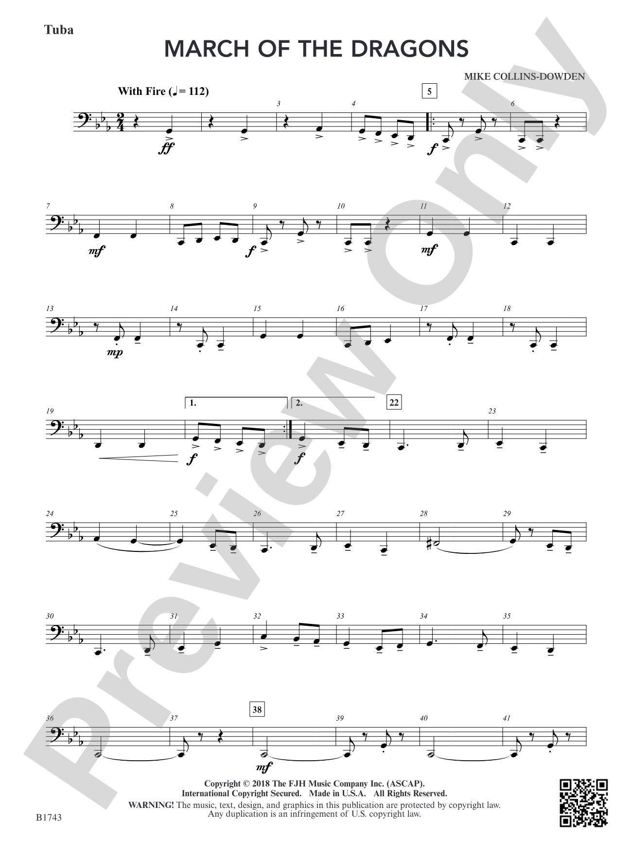 March of the Dragons: Tuba