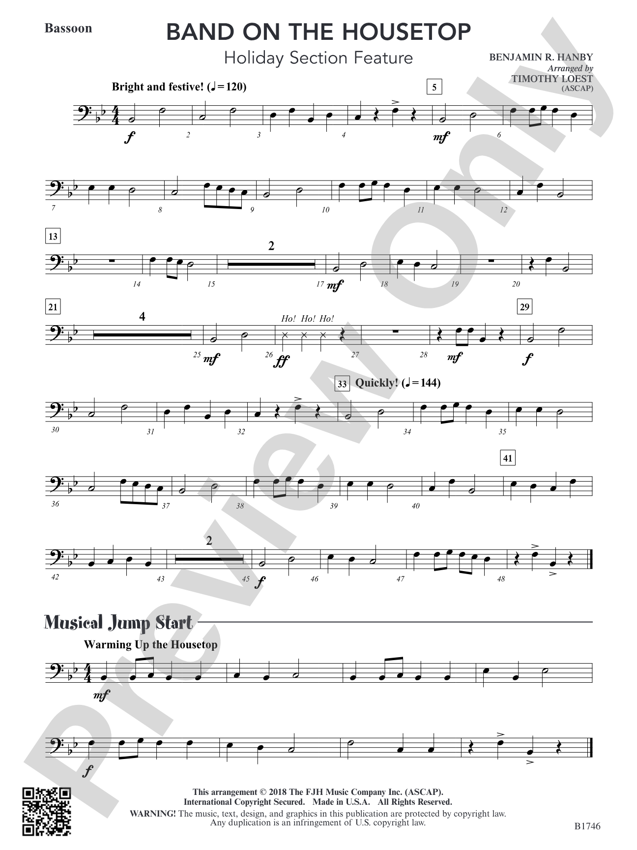 Band on the Housetop: Bassoon