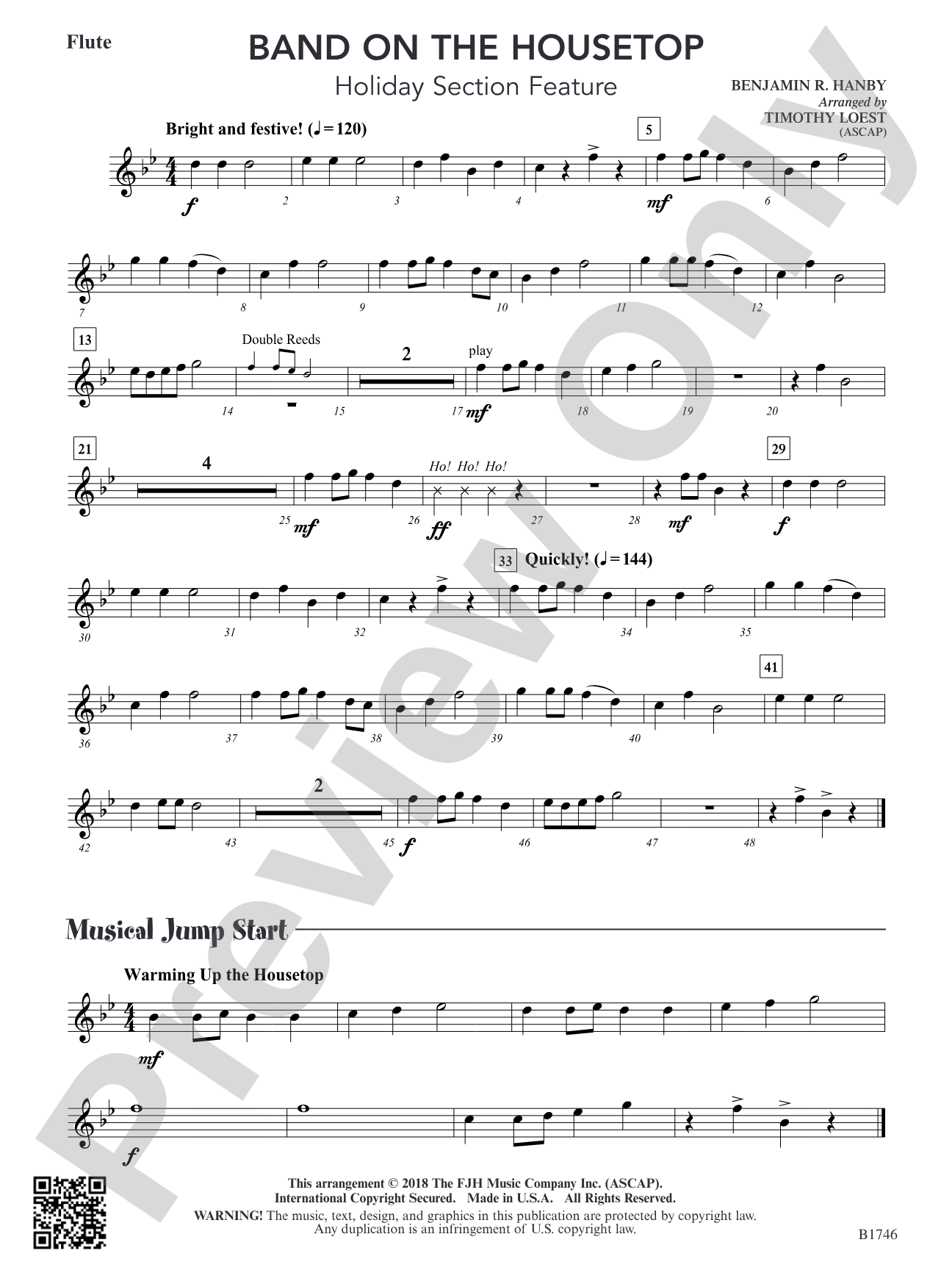 Band on the Housetop: Flute