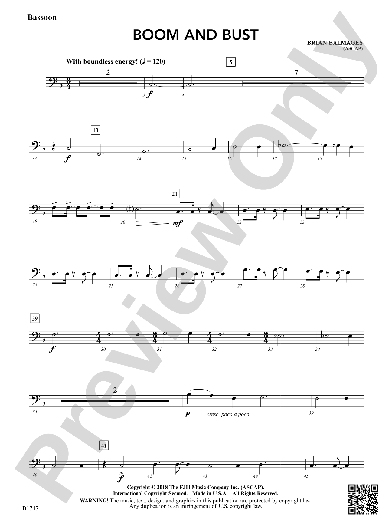 Boom and Bust: Bassoon