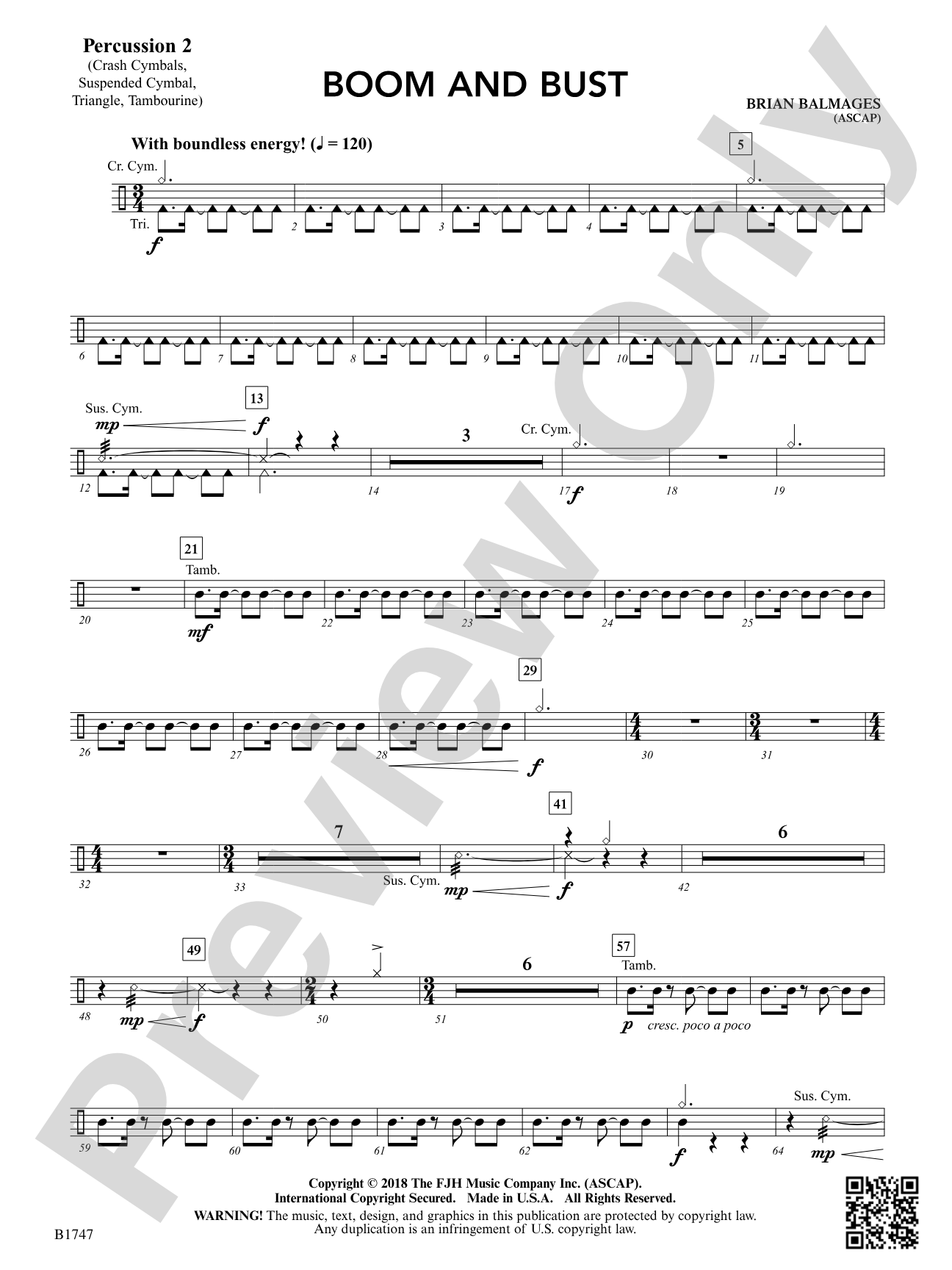 Boom and Bust: Percussion 2