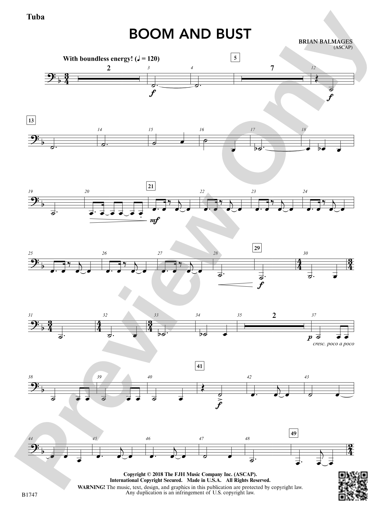 Boom and Bust: Tuba