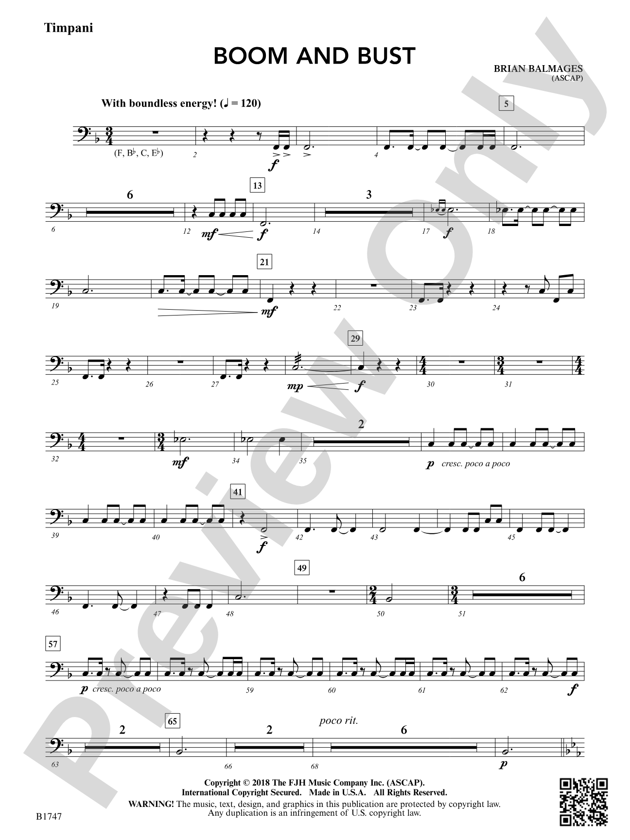 Boom and Bust: Timpani