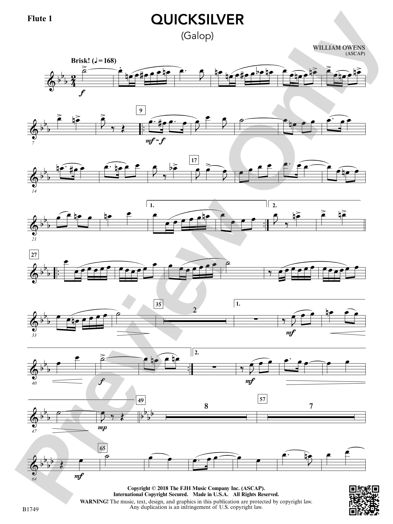 Quicksilver: Flute 1