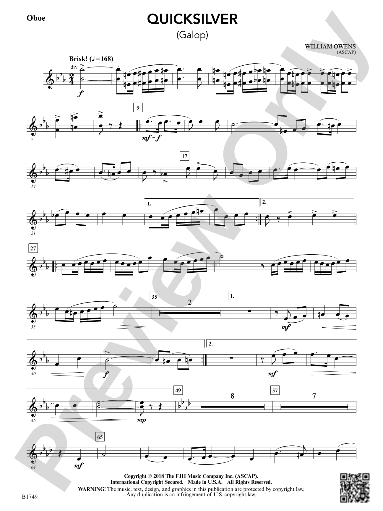 Quicksilver: Oboe