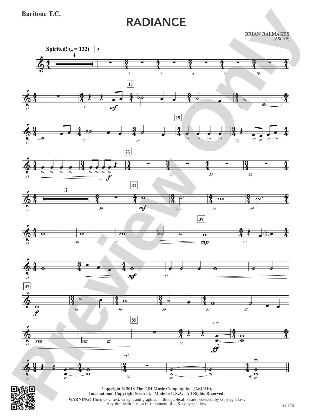 Radiance: Baritone T.C.