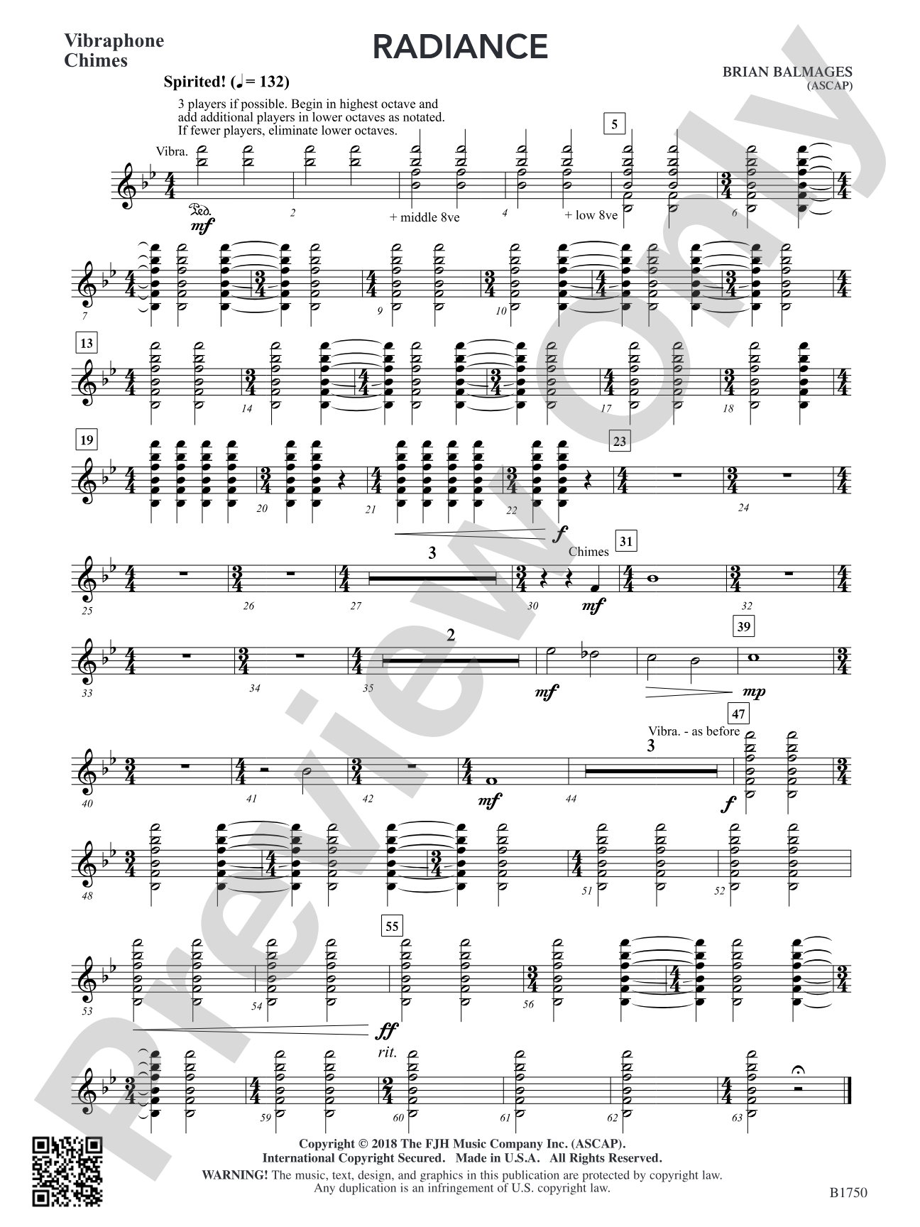 Radiance: Vibraphone / Chimes