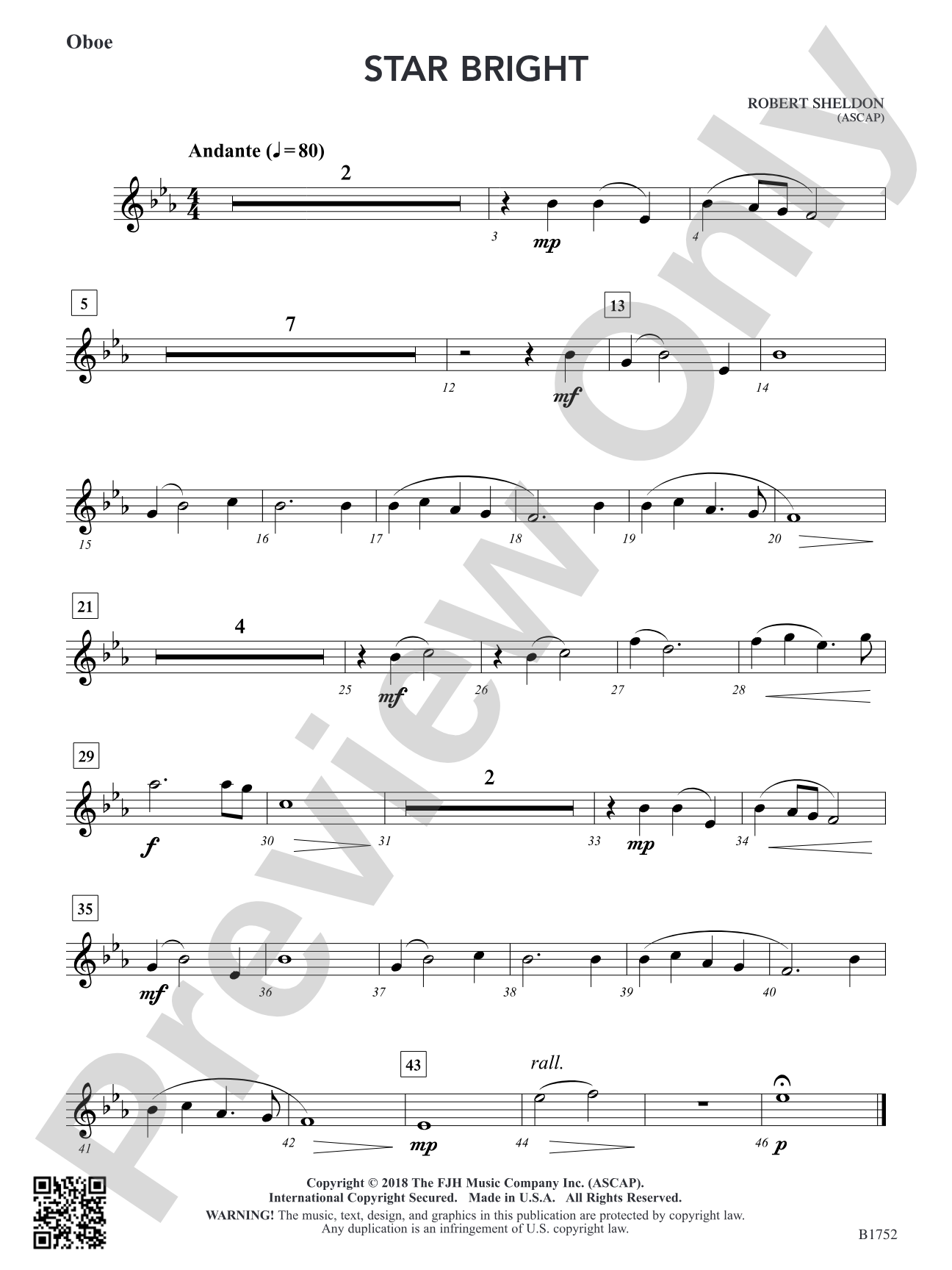 Star Bright: Oboe