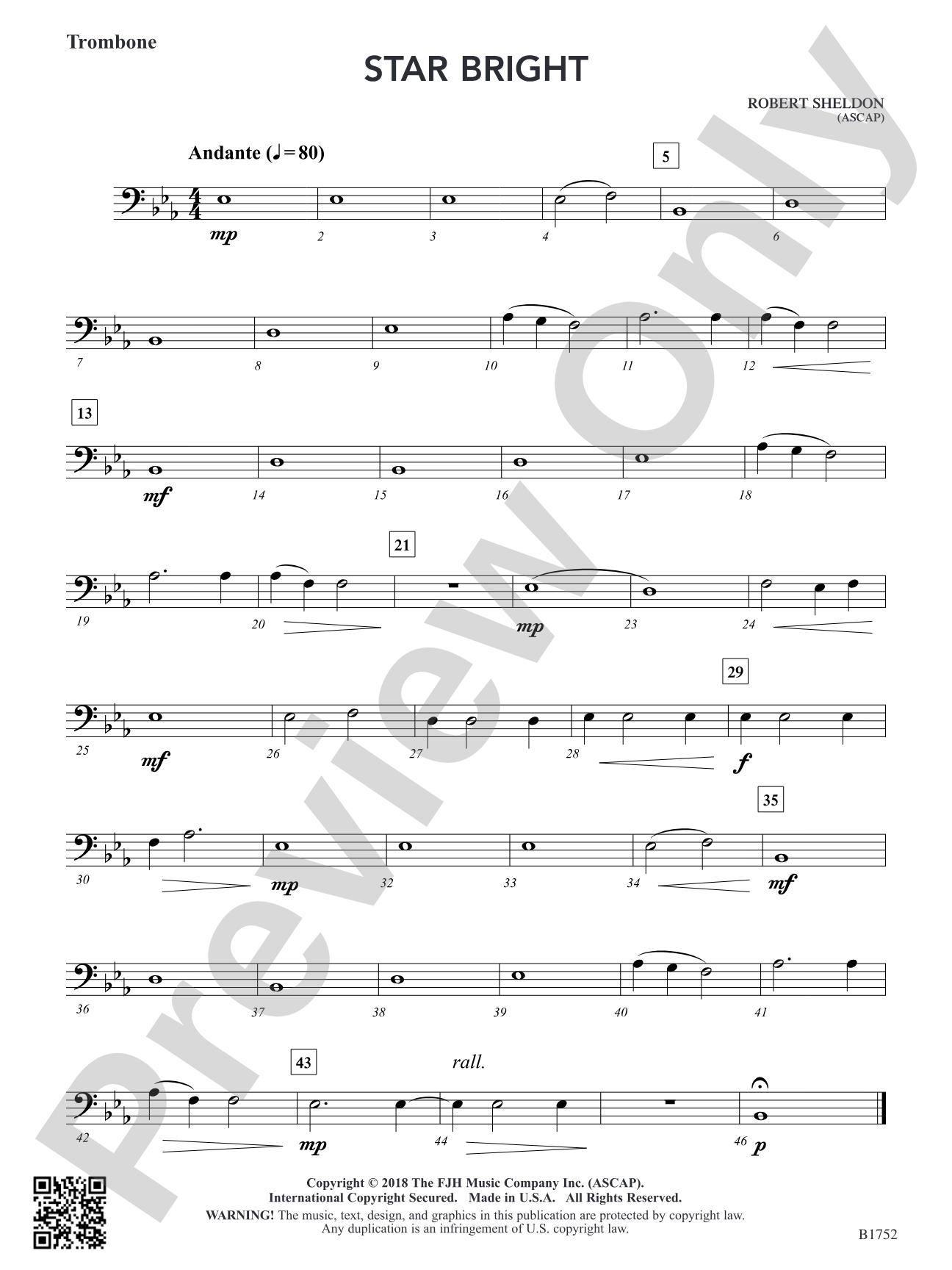 Star Bright: Trombone